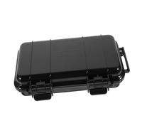 DOITOOL Boîtier Étanche Antichoc Multifonction pour Survie Extérieure, Coffre De Rangement Résistant à l'usure en Mousse Absorbante, Étui Robuste Grand Format Noir Camping Plein Air