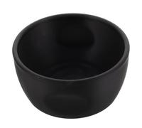 DOITOOL Bol à Mousse de Rasage Large en Pla Noir pour Barbe et Rasoir | Large Ouverture, Finition Lisse, Style Classique Élégant, Usage Humide, Salon de Barbier et Routine Quotidienne