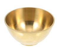 DOITOOL Bol Bouddhiste en Cuivre Pur pour Offrande, Récipient Rituel Élégant Éclat, pour Intérieur et Autel Bouddhiste
