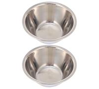 DOITOOL Bols en Acier Inoxydable 304, Lot de 2 Bols de 12 Cm, Accessoires Médicaux Réutilisables pour Soins et Chirurgies en Hôpital