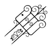 DOITOOL Bordure de Jardin Plastique Européenne Clôture Décorative pour Pelouse et Potager Design Grillagé Protégé Facile à Installer Barrière Réutilisable pour Balcon et Cour