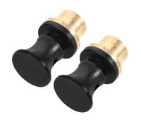 DOITOOL Bouchon à Vin pour Calebasse en Plastique 2pcs, Joint Étanche et Anti-fuite, pour Bouteilles de Vin et Bière Lors de Fêtes ou Usage Quotidien