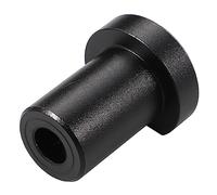 DOITOOL Bouchon de Antidérapant pour Établi Aluminium Noir Φmm Cheville de Positionnement Pratique pour Travail Accessoire pour Établi de Menuisier