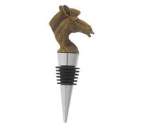 DOITOOL Bouchon de Bouteille Forme de Tête de Cerf Bouchon Vin Étanche pour Bouteilles Conserveur de Vin Décoratif pour Maison et Fêtes