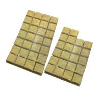 DOITOOL Bouchons de Substrat sans Terre pour Culture Hydroponique Intérieure, 100 Pastilles 25x25x40 Mm, Légers et Respirants, Adaptés Jardinage Potager et Semis D’intérieur