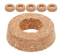 DOITOOL Bouchons en Liège Coniques en Petits Espaces et Rebords de Fenêtre Lot de 6 Gestion Facile de l'eau, Design Polyvalent pour en Verre pour Plantes Hydroponiques