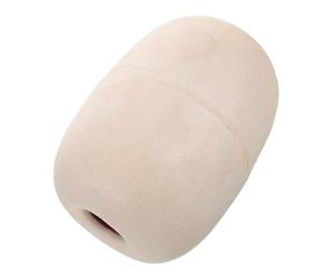 DOITOOL Bouée de Pêche en PVC Blanche 15X20 CM Flotteur pour Matériel de Pêche Flottant Adaptée Balisage des Zones de Filets la Senne