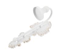 DOITOOL Bougeoir Mural Fer Style Européen Support Bougie Suspendu Décoratif Appliques Murales Vintage pour Salon Chambre et Hôtel