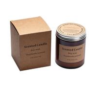 DOITOOL Bougie D'aromathérapie, Bougie Parfumée la Cire de Soja, Verre, 200g de Cire de Soja Nette, Longue Durée de Combustion, Sûre, pour Anniversaires et Banquets, Halloween et Noël,