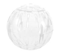 DOITOOL Boule D’Exercice pour Hamster 10 Cm Transparente, Balle de Course pour Petits Animaux, Jouet Plastique Léger pour Hamster Nain et Chinchilla, Usage Domestique et Voyage