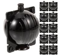 DOITOOL Boule De Marcottage, 10 Pièces Cas De Sélection Végétale Boule De Boîte De Culture De Racines De Plantes Balle De Sélection Végétale Racine des Plantes De Jardin Plastique Haute Pression