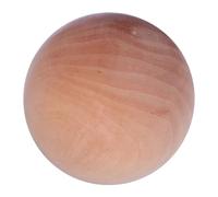 DOITOOL Boule en Bois Massif Ø 8 Cm Lisse et Non Traitée pour Bricolages pour Garçon et Filles Artisanat en Bois Naturel Accessoire Créatif pour Décorations et Jouets DIY