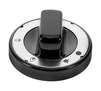 DOITOOL Bouton de Gazinière Résistant Haute Température Remplacement pour Cuisinière et Gril Bouton de Commande Adaptable pour Brûleurs Gaz