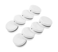 DOITOOL Bouton de Thermostat de Réfrigérateur pour Réglage Précis Température 8pcs en Plastique Blanc, Capuchon de Poignée Rotatif Facile à Utiliser