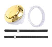 DOITOOL Bouton Poussoir de Remplacement pour Toilette à Double Chasse en Abs Tige Extra Longue, Texture Robuste Fiable, pour Usage Familial et Hôtelier Couleur Aléatoire