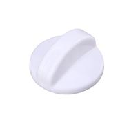 DOITOOL Bouton Tournant Plastique Blanc Bouton Sélecteur De Machine à Laver Plastique Remplacement De Minuterie Pour Lave-linge Et Sèche-linge Accessoire Pour Réparation
