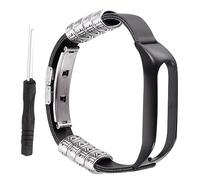 DOITOOL Bracelet de Montre Compatible avec Tomtom Touch Bracelet de Rechange pour Montre Noir