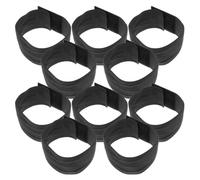 DOITOOL Brassards Noirs Ajustables Élastiques en Polyester Lot de 11 et Polyvalents, Accessoires Respectueux pour Funérailles pour Cérémonies et Équipes de Football