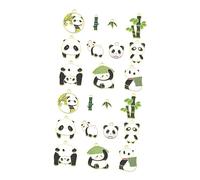 DOITOOL Breloques Pendentifs Panda En Alliage 22 Pcs Mixées, Accessoires Diy Bijoux Pour Femmes, Multicolore, Décoration Artisanale, Fabrication Colliers Bracelets, Présent Créatif Usage Quotidien