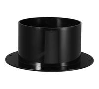 DOITOOL Bride Ronde ABS pour Conduit D’Air Ø100 MM Connecteur de Conduit de Ventilation Circulaire Adaptateur pour Système de Climatisation Portable Raccord de Tuyau D’Air pour