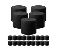 DOITOOL Briquettes de Charbon Légères et Portables de Bloc Rond pour Chaufferette Mains de Bureau et Brûleur de Parfum Pratique