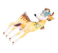DOITOOL Broche Cerf en Alliage de Zinc Portable et Facile à Mettre pour Vêtements et Paquet à Dos, Accessoire Adorable et Original pour Femme