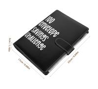 DOITOOL Budget Binder Couple Money Saving Organizer With Cash Envelopes Multi Grid Sheets For Financial Planning PVC And Leather Cover For Savings Challenges And Budget Management