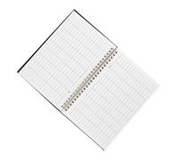 DOITOOL Business Accounting Ledger Book Horizontal Lined Pages For Inventory Tracking Expense Management Budget Planning Suitable For Office Warehouse