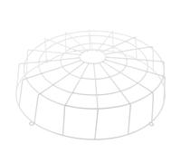 DOITOOL Butée Anti-dommages en Fer Blanc pour Panneau de Sortie Lumineux et Éclairage D'urgence, Filet Soudé Bordure, Protection Sécurisée pour Lieux Publics
