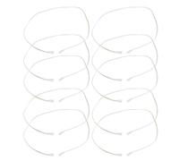 DOITOOL Câble de Connexion de 100cm pour Tube LED à 3 Broches Double Extrémité, Rallonge Blanche en Plastique Liaison Multi-lumière pour Éclairage Intérieur et Maison
