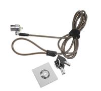 DOITOOL Câble de Sécurité Alloy Renforcé avec Serrure à Boucle pour Ordinateur Portable Bureau et Maison Résistant Coupure et Facile à Déverrouiller