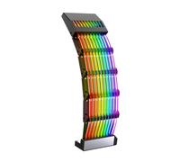 DOITOOL Câble D'extension d'alimentation RGB 24 Broches Gainé pour Pc, Accessoire Informatique, Éclairage Argb, Compatible Boîtier Pc, Câble Alimentation LED Multicolore