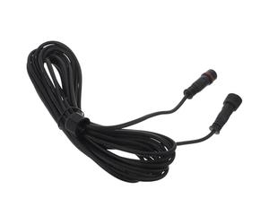 DOITOOL Câble D'extension pour Lampe Solaire Extérieure 5m Noir Double Cœur Étanche en Pvc et Cuivre pour Éclairage Jardin et Terrasse
