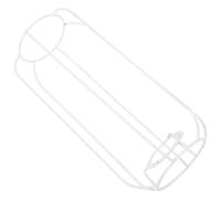 DOITOOL Cadre D'abat-jour Armature Pratique et Robuste en Métal Blanc Élégant pour Lampe de Bureau Vintage pour DIY et Décoration Intérieure