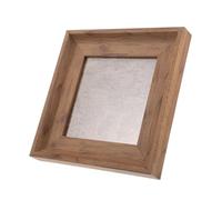 DOITOOL Cadre D'affichage pour Ongles en Bois Jaune Style Vintage, Support Nuancier Clair pour Présentation Couleur, pour Décoration Salon ou DIY la Maison