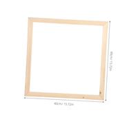 DOITOOL Cadre Toile Massif avec Clous pour Peinture à Huile Affiches et Art Digital Barres de Tension DIY pour Décoration Murale et Expositions Artistiques