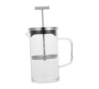 DOITOOL Cafetière à Piston Verre avec Échelle Presse Café Pratique pour Maison et Thé Design Transparent et Fond Épais