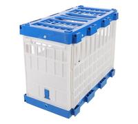 DOITOOL Cage à Pigeons en Plastique : Cage de Transport Portable pour Oiseaux - nid d'accouplement pour Pigeons Facile à Nettoyer pour l'entraînement et la Remise en liberté,