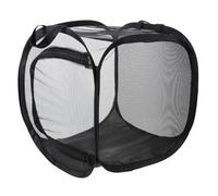 DOITOOL Cage Filet Anti-Insectes Noire Polyvalente pour élevage de mante Religieuse et Observation de lépidoptères Grand Espace activité pour garçon Fille et éducative