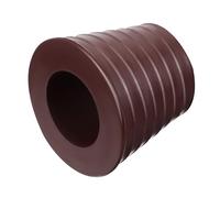 DOITOOL Cale Conique pour Parasol De Table Extérieur, Bouchon Annulaire en Caoutchouc Brun, Protection Trou De Table De Patio, Accessoire Anti-basculement pour Mobilier Jardin