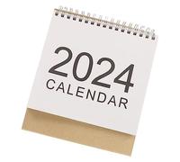 DOITOOL Calendrier de Bureau Calendrier Décoratif Compact avec Design Outil Organisation pour Prendre des Notes et Planifier Vos