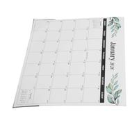 DOITOOL Calendrier Magnétique pour Réfrigérateur 18 Mois 2026-2027 Large Espace D’Écriture Planificateur Mensuel Effaçable Vert Feuille pour Organisation Familiale et Scolaire