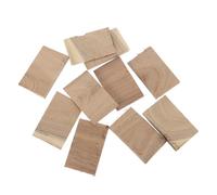 DOITOOL Cales en Bois Kaki Fabrication Précise et Solide 10 Pièces pour Réparation de Manches de Hache pour Entretien D’outils en Extérieur