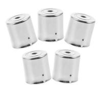 DOITOOL Capuchons de Magnétron pour Four à Micro-ondes, Accessoires de Remplacement en Plastique Gris Clair, Lot de 5 Pièces, Compatibles Micro-ondes Domestiques et Professionnels,