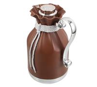 DOITOOL Carafe Isotherme à Café 1 L avec Doublure en Verre Pot Isotherme Grosse Capacité pour Boissons Chaudes et Froides Pichet Isolant Café et Thé pour Maison, Bureau, Voyages