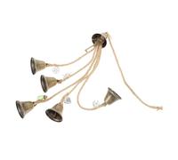 DOITOOL Carillon à Vent Cloches Ornement Mural Sorcière Suspension Feng Shui Décor Porte Mélodieux