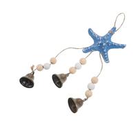 DOITOOL Carillon Éolien Décoratif Étoile de Mer Style Méditerranéen pour