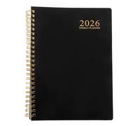 DOITOOL Carnet de notes : Agenda mensuel, hebdomadaire, journalier, format A5 2026, agenda d'objectifs, d'études et mensuel