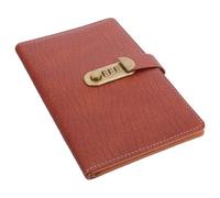 DOITOOL Carnet Organiseur de Chèques en Cuir Pu avec Serrure à Combinaison, Capacité 48 Chèques et 24 Cartes, Porte-bordereau de Dépôt et Organisateur de Reçus pour Gestion Financière