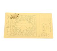 DOITOOL Cartes de Prière Décoratives Or avec Versets Religieux Cartes Inspirantes Pratiques et Délicates pour Hommes et Femmes Cadeau Original pour Noël et Lieux de Culte